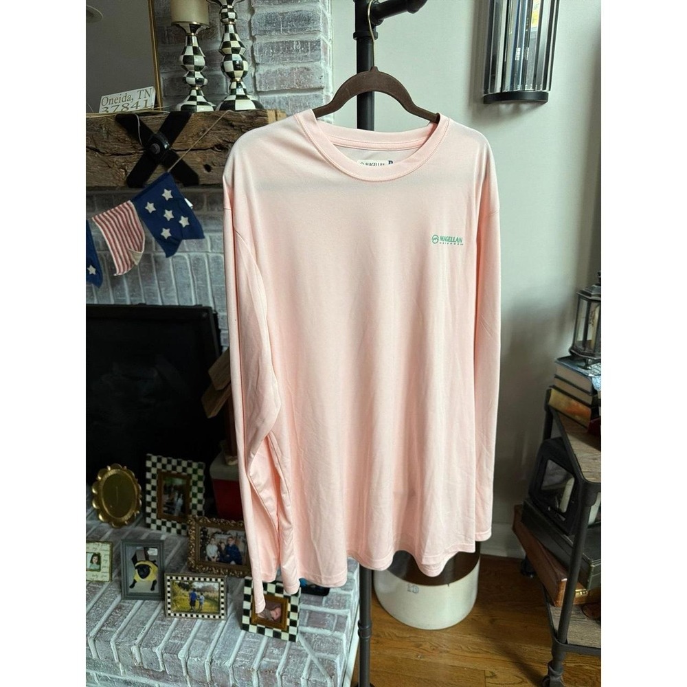 Magellan‎ Outdoors Pro Angler long-sleeve performance shirt in a light 2xL